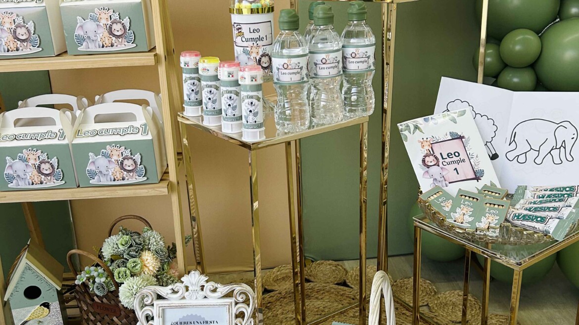 🦁🌳🐻🐘🦒LEO CUMPLE 1 🦒🐘🐻🌳🦁